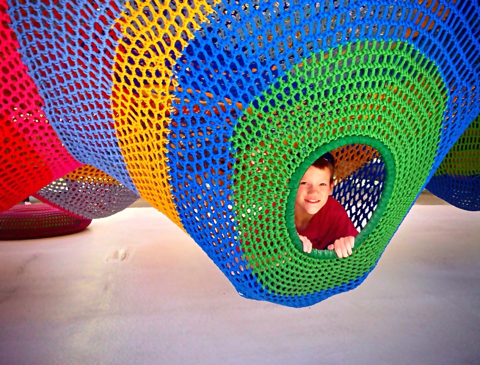 hakone open air museum play structure
